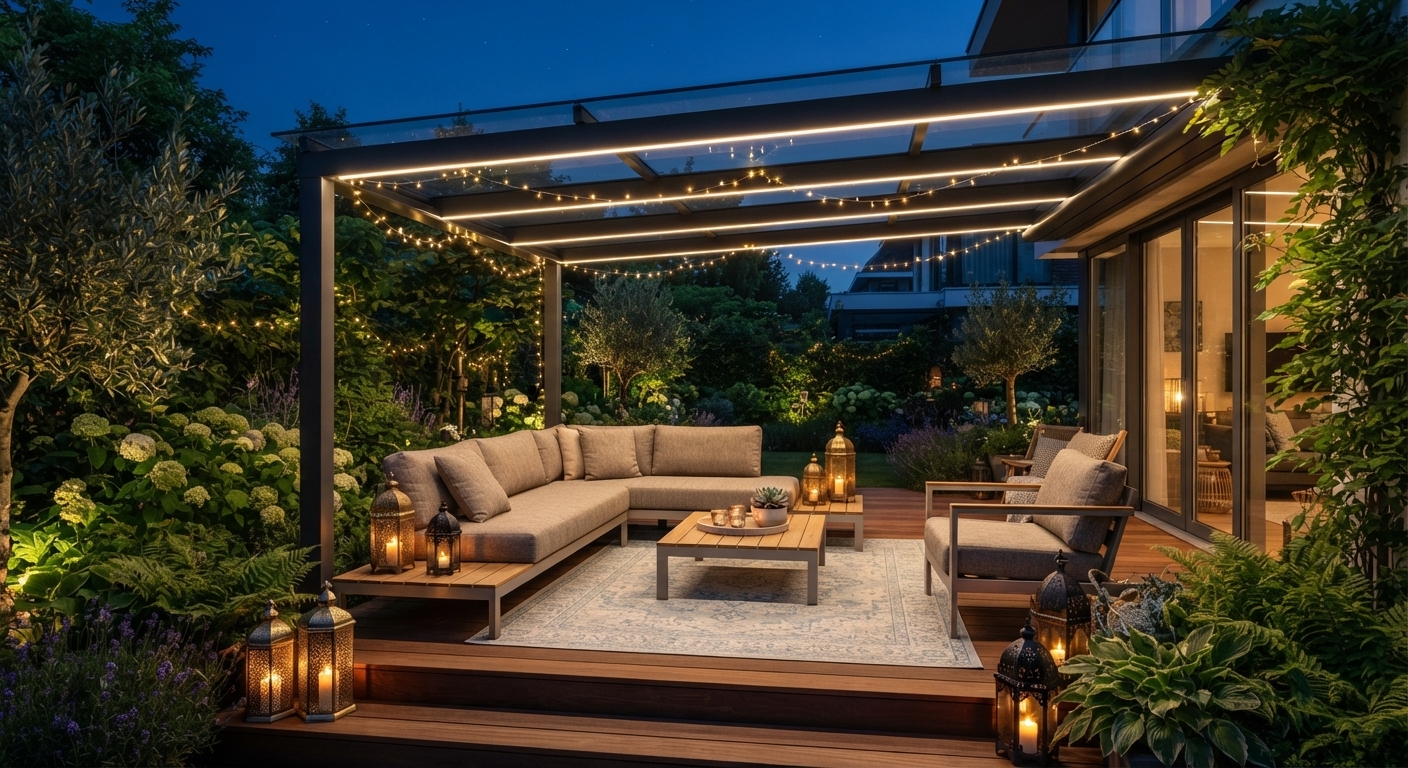 Outdoor Wohnzimmer Terrasse